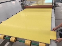Инженерные кварцевые чистые желтые искусственные каменные плиты