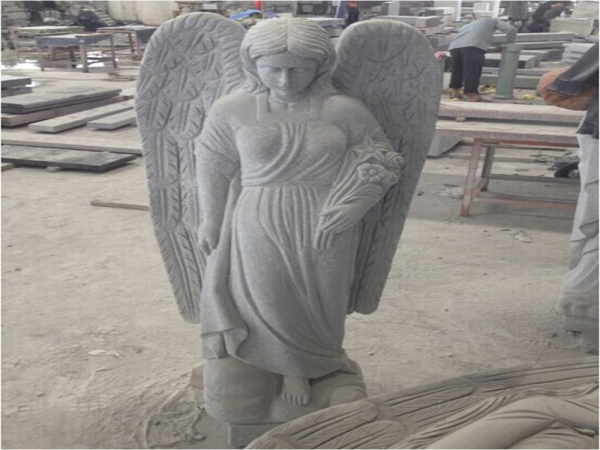 Охранник-ангел-сад гранитные статуи для могил