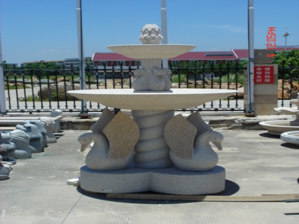 фонтаны с декоративной водой из гранита
