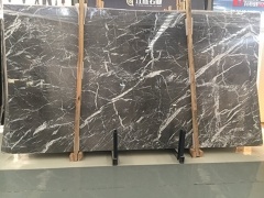 Italy Grey Marble Slab With Thin White Veins