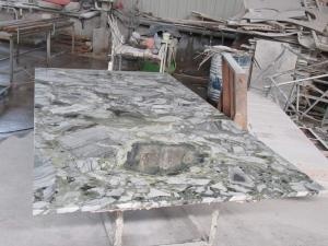 ледяная нефрит зеленая роскошная большая мраморная плита