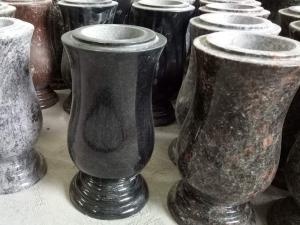 гранитные мемориальные надгробные украшения вазы для могил