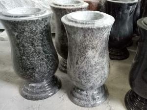 гранитные мемориальные надгробные украшения вазы для могил
