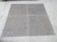 Lotus Brown Granite Paving Stone Tile Laying Slab