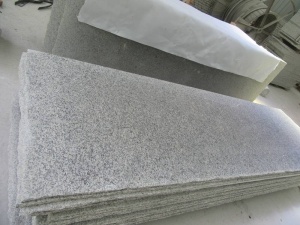 Светло-серый G602 Гранитные полированные тротуарные плиты