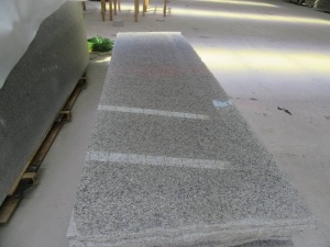 Светло-серый G602 Гранитные полированные тротуарные плиты