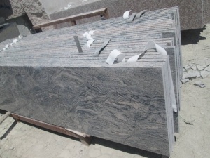 Китай Juparana Granite Custom Kitchen Counter Slab