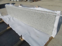 High Polished G655 White Granite Kitchen Countertops