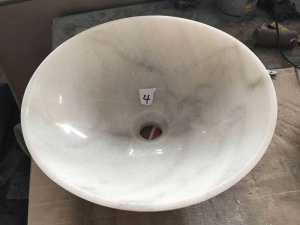 Guangxi White Marble Round Sink Стандартные размеры