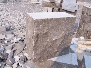 Природные расщепленные поверхности Китай Blue Limestone Walling Tiles