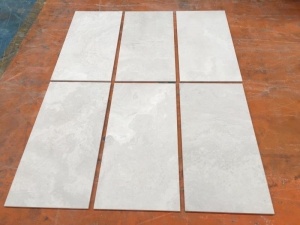 Деревянные белые мраморные плитки плиток поперечного сокращения