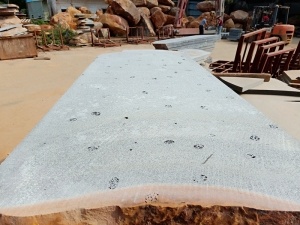 Чжаньцзян синий камень серый гранит плитка