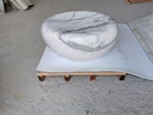 скульптура ручной работы, белый мрамор