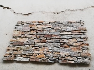 натуральный культура смешанный цветной цементный камень для облицовки стен