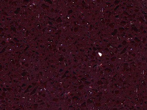кристально-темно-красный кварц полированный